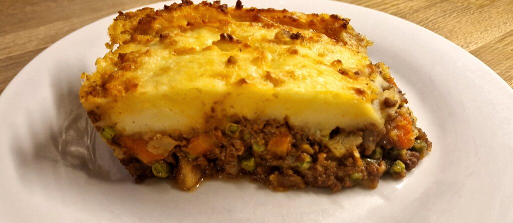 Slow Cooker Cottage Pie (Finished in the Oven)