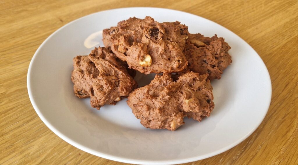 Rustic Cocoa, Raisin, Walnut & Honey Biscuits