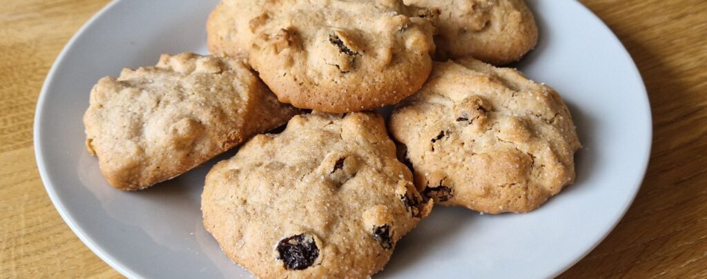 Rustic Raisin, Walnut & Honey Biscuits
